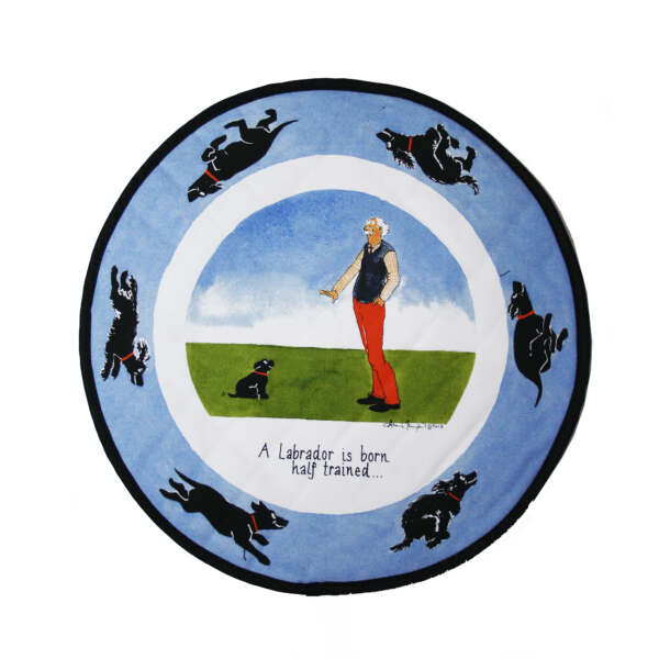 Samuel Lamont & Sons Tottering Oven Ladbrador & Spaniel Hob Covers Set Of 2