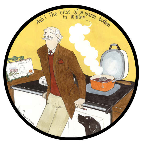 samuel lamont & sons Tottering Oven Male Bliss Hob Cover Set of 2