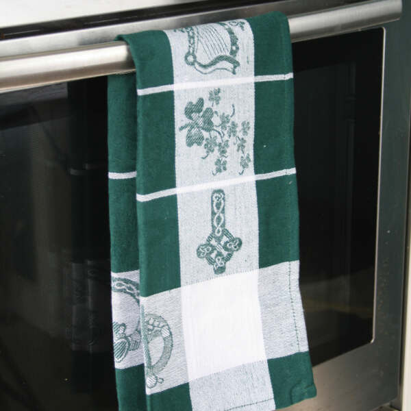Samuel Lamont & Sons Treasures Of Ireland Tea Towel Green