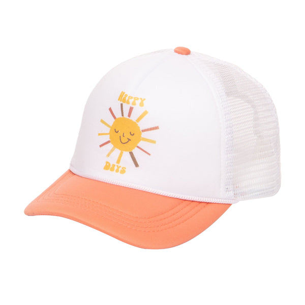 san diego hat company 3-7 Year Kid Happy Days Trucker Cap