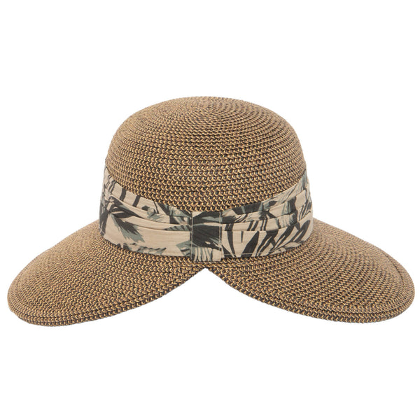 San Diego Hat Company Bay - Women's Ultrabraid Round Round Crown Face Saver Hat (UBM6834) Green