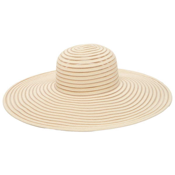 san diego hat company Bella - Wide Brim Floppy Sun Hat Beige
