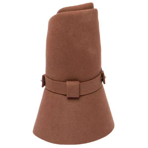 San Diego Hat Company Beyond Prairie Fedora - Women's Packable Fedora With Felt Band Blush