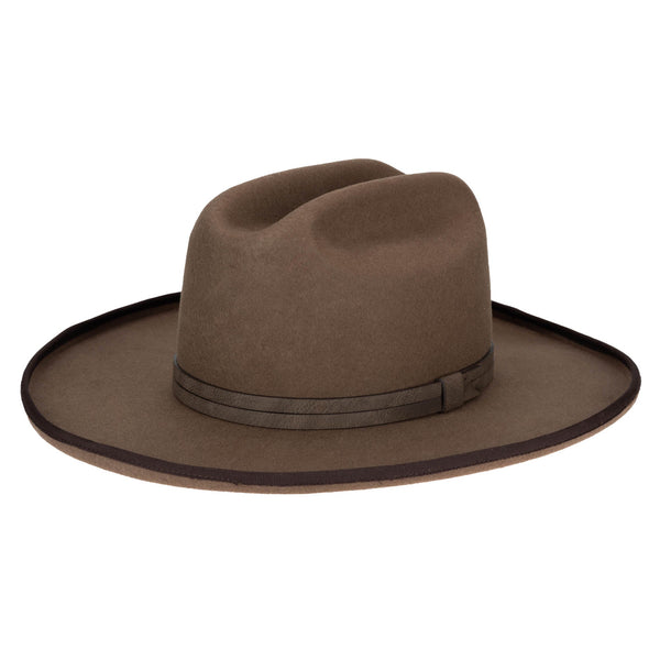 san diego hat company Black Label Wool Felt Cattleman's Crease Fedora