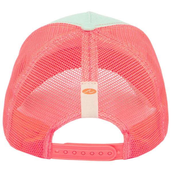 San Diego Hat Company Cali Bear Flag - Kids 5 Panel Snapback Trucker Hat