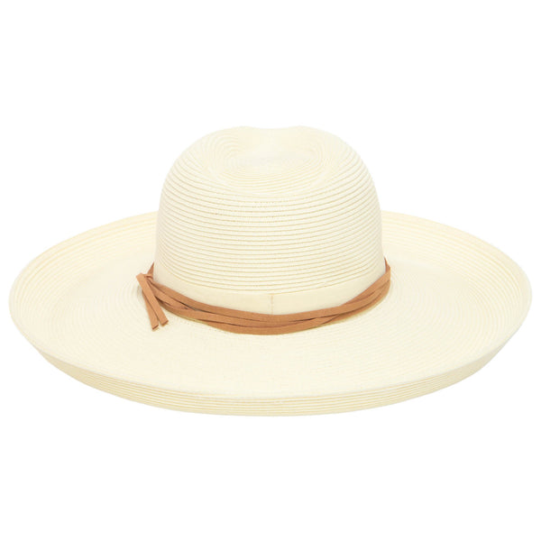 San Diego Hat Company Camila - Ultrabraid Kettle Brim Fedora