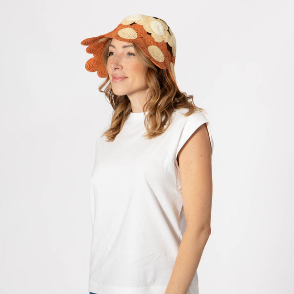 San Diego Hat Company Carmen - Multi Flower Bucket Hat