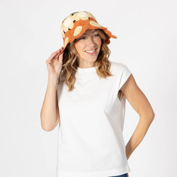 San Diego Hat Company Carmen - Multi Flower Bucket Hat