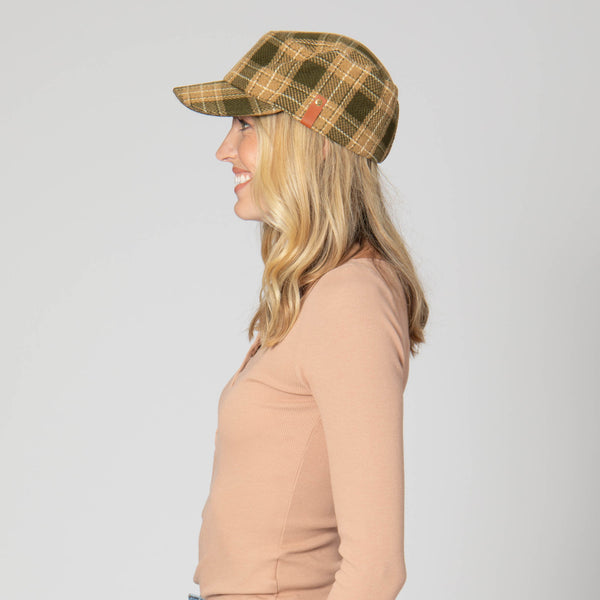 San Diego Hat Company Cash - Cut & Sew Plaid Fishermans Cap