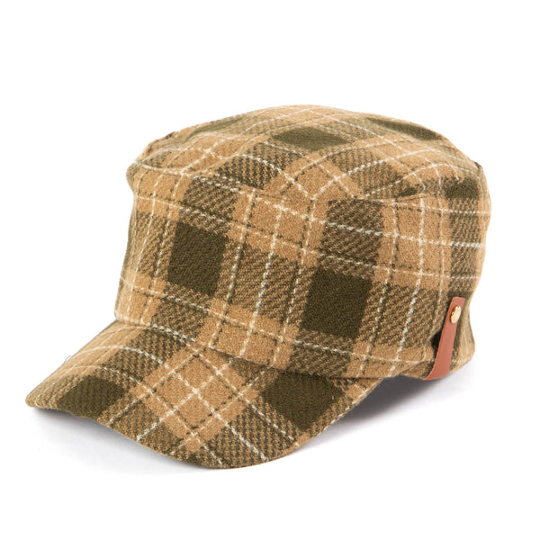 san diego hat company Cash - Cut & Sew Plaid Fishermans Cap