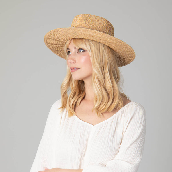 San Diego Hat Company Coastal Sunset Women's Stiff Brim Fedora