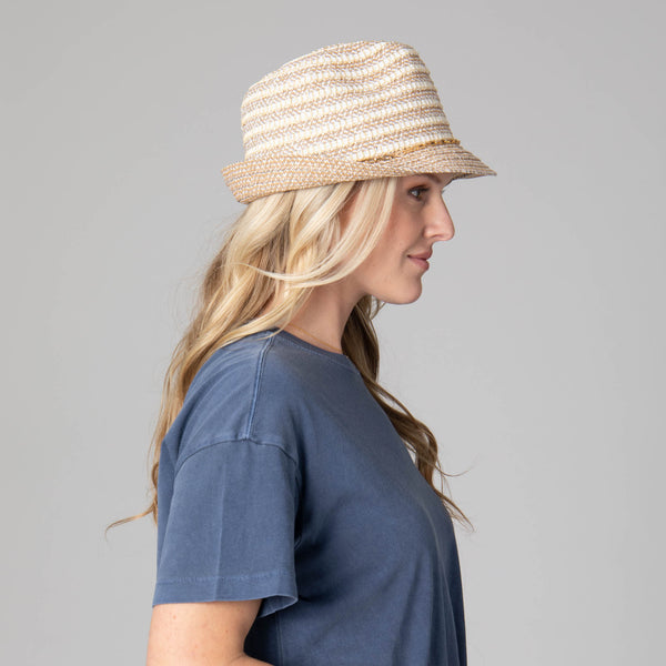 San Diego Hat Company Cordelia Women's Stingy Brim Fedora