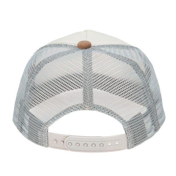 San Diego Hat Company Cut And Sew Trucker Hat With "See The Good" Rainbow Graphic