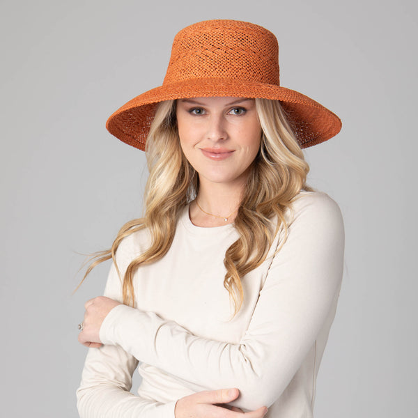 San Diego Hat Company Dimas Women's Round Crown Sun Hat