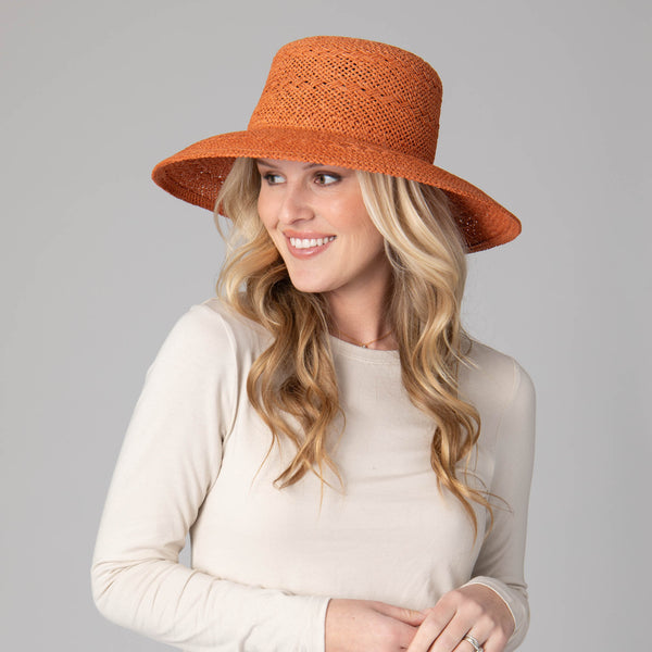 San Diego Hat Company Dimas Women's Round Crown Sun Hat