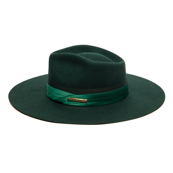 San Diego Hat Company Dresden Fedora By Trina Turk Black