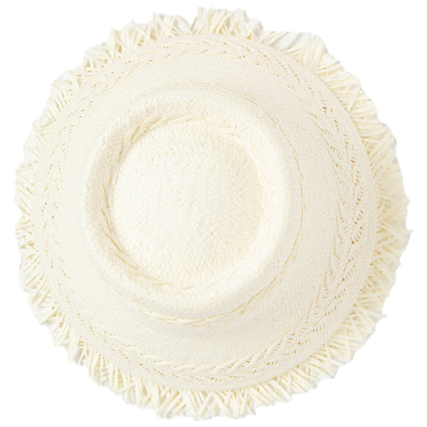 San Diego Hat Company Fair Winds - Woven Toyo Straw Bell Hat