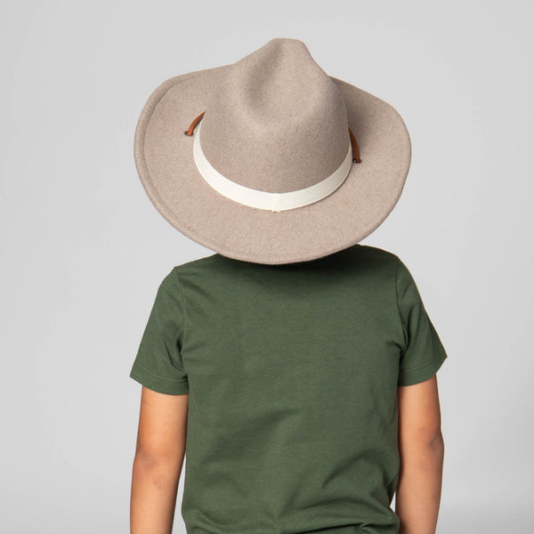 San Diego Hat Company Faux Felt Cowboy With Grosgrain Band