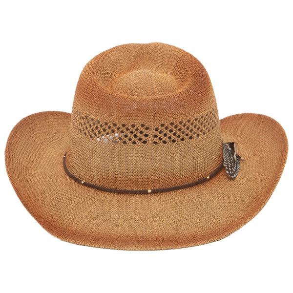 San Diego Hat Company Gabriela - Women's Pinch Crown Cowboy Toast