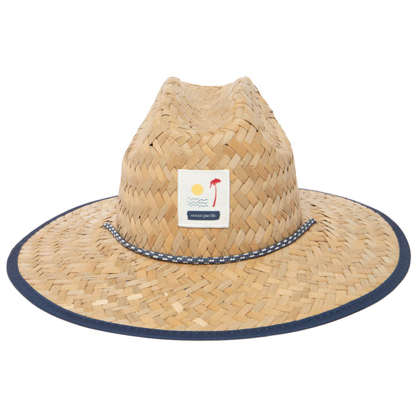 San Diego Hat Company Getaway - Lifeguard Hat With Palm Tree Print By Ocean Pacific