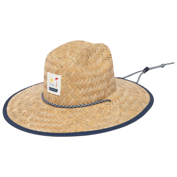 san diego hat company Getaway - Lifeguard Hat with Palm Tree Print by Ocean Pacific