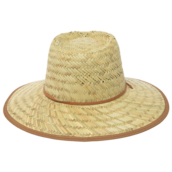 San Diego Hat Company Hang Ten - Lifeguard Hat With Striped Under Brim Print