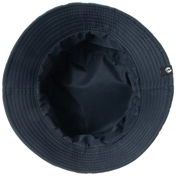 San Diego Hat Company Hang Ten - Reversible Camo Print Bucket Hat Navy