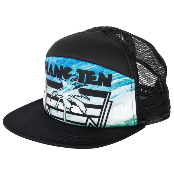 san diego hat company Hang Ten - Sublimated Foam Front 6-Panel with Mesh Back