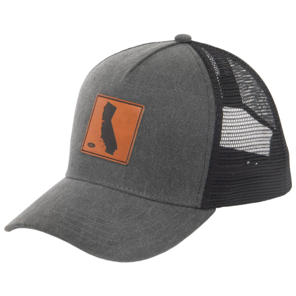 san diego hat company Heritage Line - Mens Beige Trucker Hat (OCM4838) Black