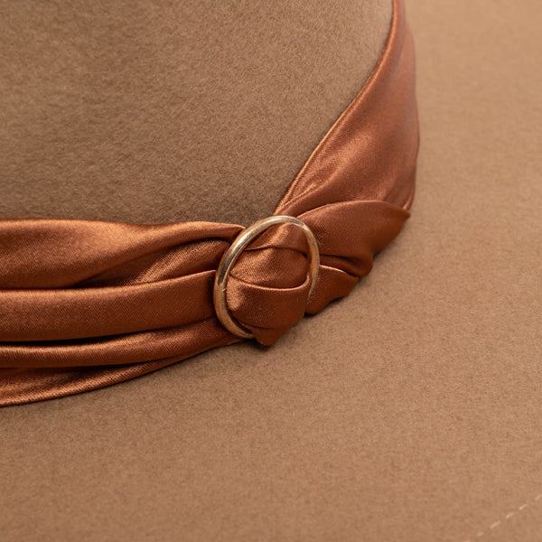 San Diego Hat Company Josie Fedora By Trina Turk Camel