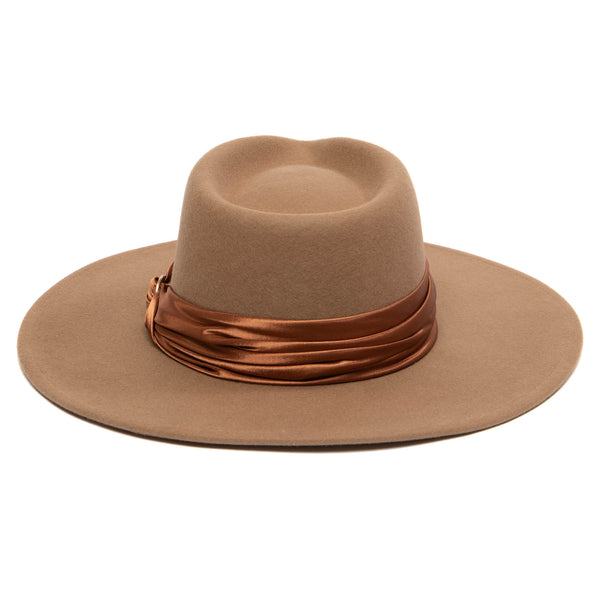 San Diego Hat Company Josie Fedora By Trina Turk Camel