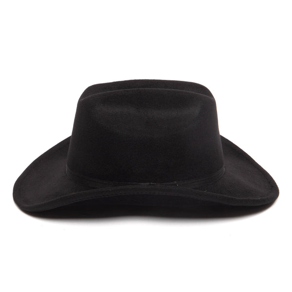 San Diego Hat Company Kids Cattleman's Crease Cowboy With Tonal Grosgrain Band