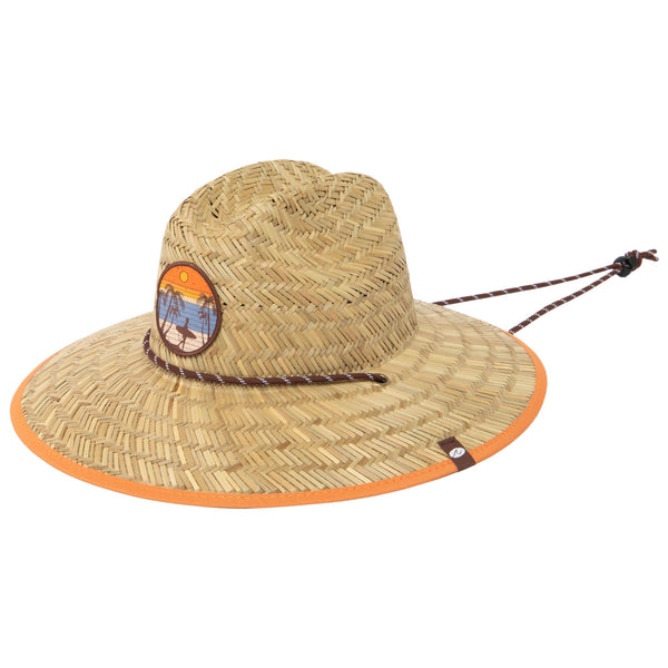 san diego hat company Kids Cattleman's Crease Rush Straw Lifeguard Hat
