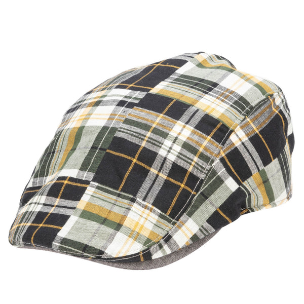 san diego hat company Kids Cut and Sew Plaid Drivers Hat