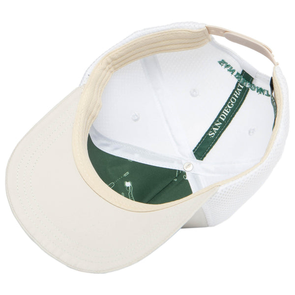 San Diego Hat Company La Jolla Mesh Cap - ONE UP Collection Black