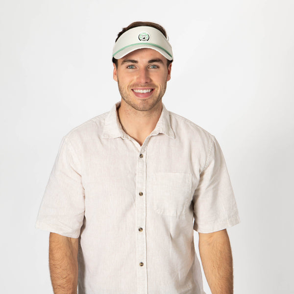 San Diego Hat Company La Jolla Snapback Visor - ONE UP Collection Black