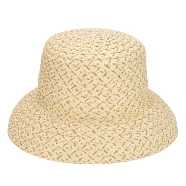 San Diego Hat Company Lana - Women's Mixed Ultrabraid Round Bell Shaped Hat (UBM6833) Blue