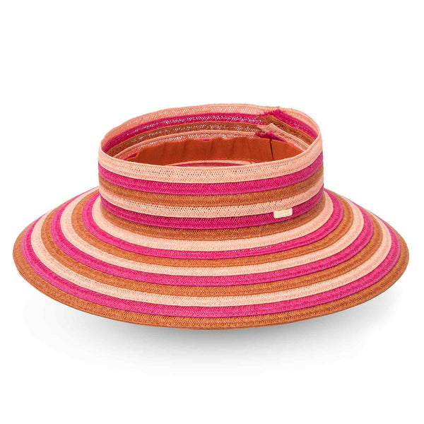 san diego hat company Marjorie Rollup Visor by Trina Turk (TTT1029)