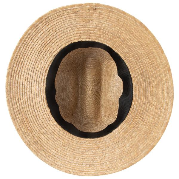 San Diego Hat Company Men's Cattleman's Crease Fedora With Removable Band