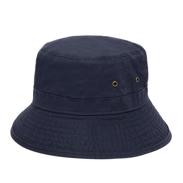 San Diego Hat Company Men's Washed Cotton Bucket With Side Grommets