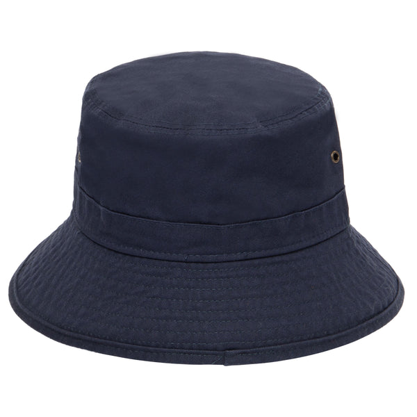 san diego hat company Men's washed cotton bucket with side grommets