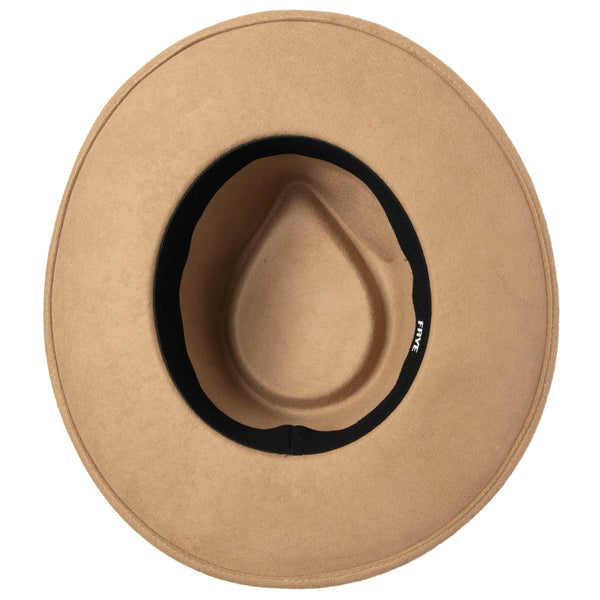 San Diego Hat Company Men's Wool Felt Pinch Crown Fedora By FRYE