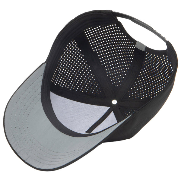 San Diego Hat Company Mens Plain Adjustable Snapback Black