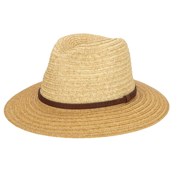 san diego hat company Mens Two Tone Ultrabraid Fedora