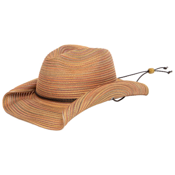 san diego hat company Mimi - Women's Mixed Braid Cowboy Hat Rust