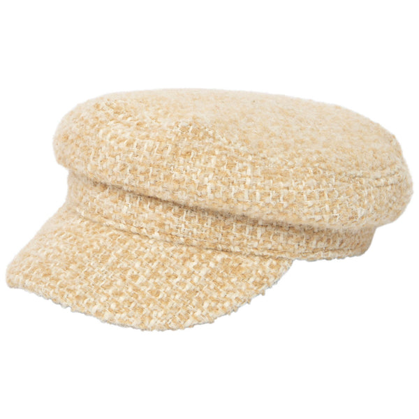 san diego hat company Nine to Five - Wool Blend Tweed Cabbie Hat