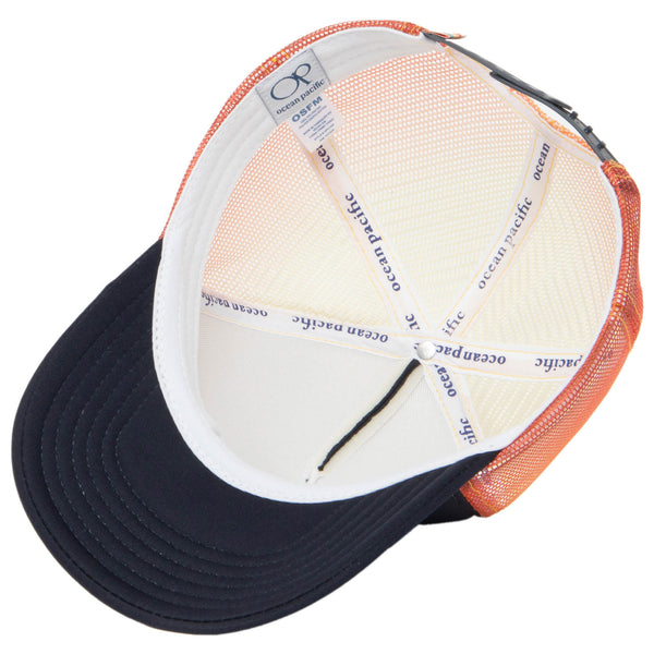San Diego Hat Company Ocean Pacific - 5 Panel Trucker Hat With Ombre Mesh Panels