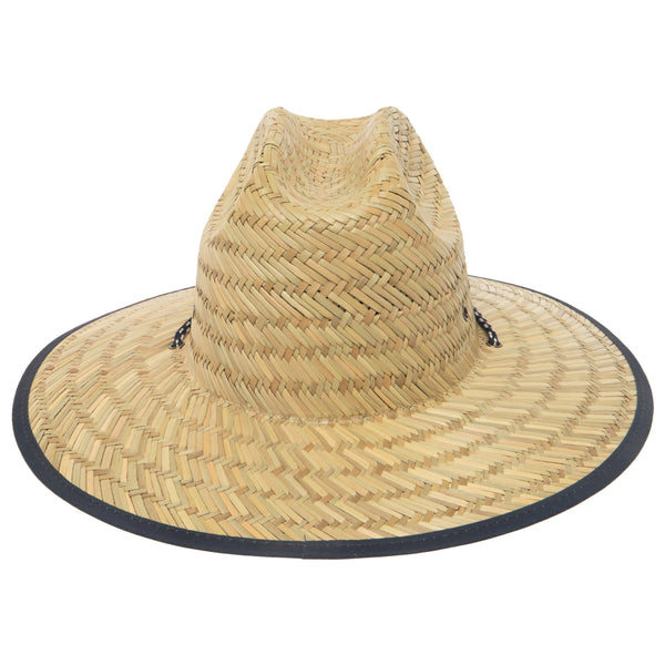 San Diego Hat Company ONE UP Collection Lifeguard With Golf Pin Underbrim Natural/Navy