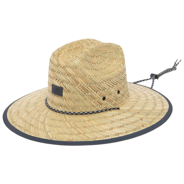 san diego hat company ONE UP Collection Lifeguard with Golf Pin Underbrim Natural/Navy