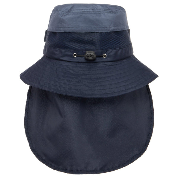 San Diego Hat Company Performance - Mens Sun Hat (OCM4842) Navy